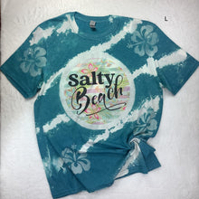 Load image into Gallery viewer, RTS Bleached Tee Salty Beach Large