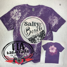 Load image into Gallery viewer, RTS Bleached Tee Salty Beach Small