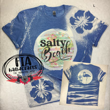 Load image into Gallery viewer, RTS Bleached Tee Salty Beach Large