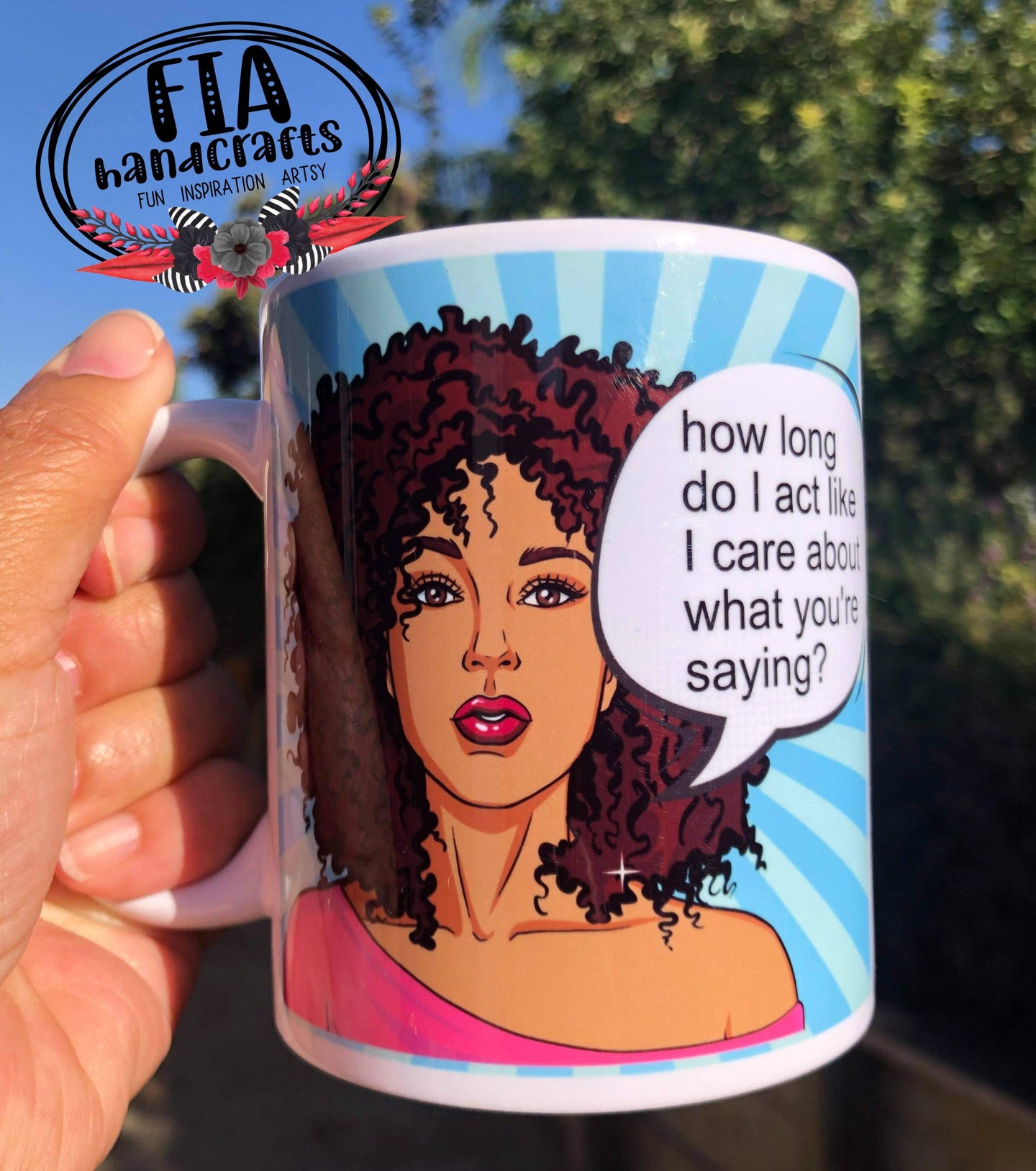 RTS- HOW LONG DO I ACT LIKE I CARE MUG